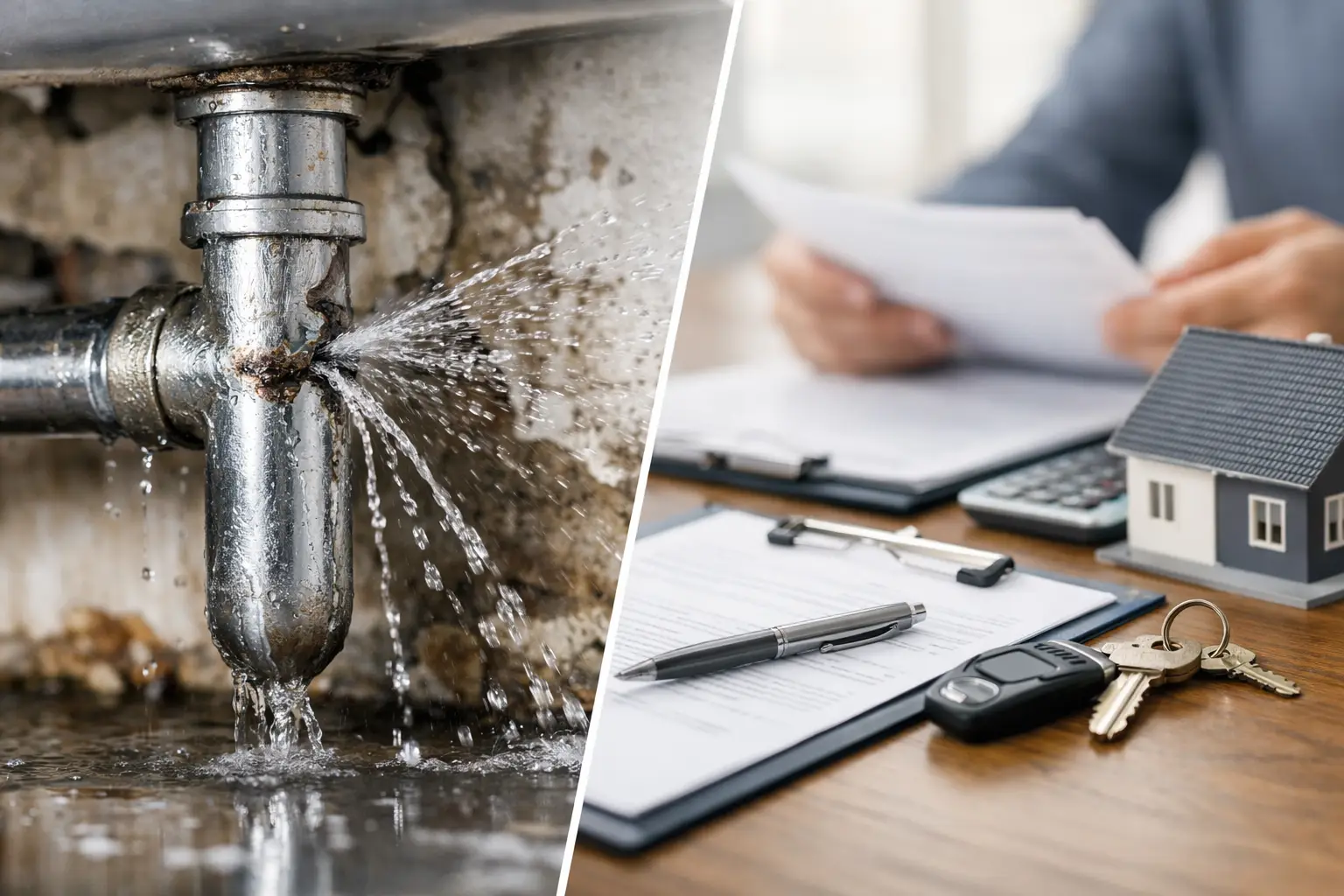 Broken Pipe Water Damage Insurance Explained