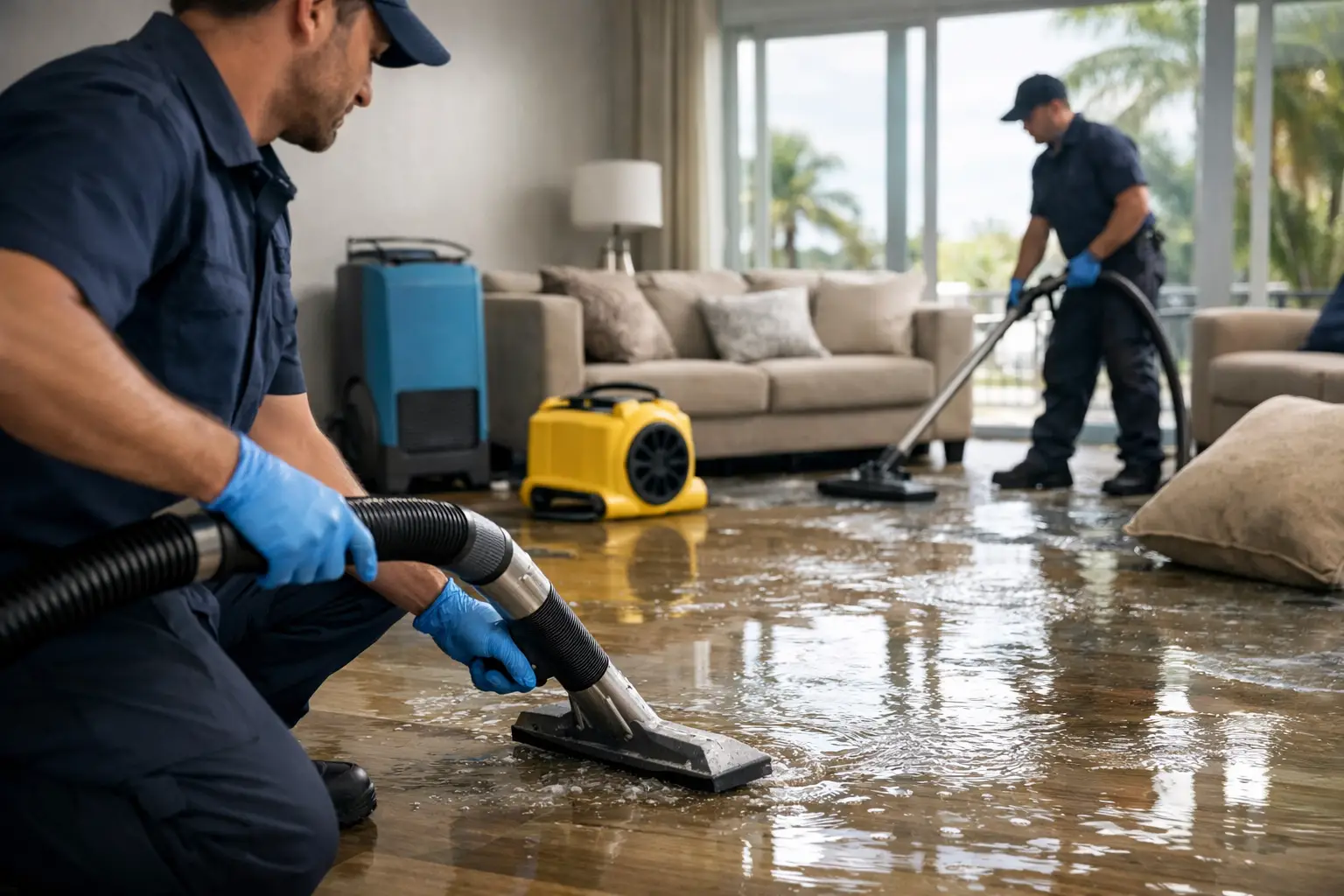 Emergency Water Damage Cleanup in Sarasota