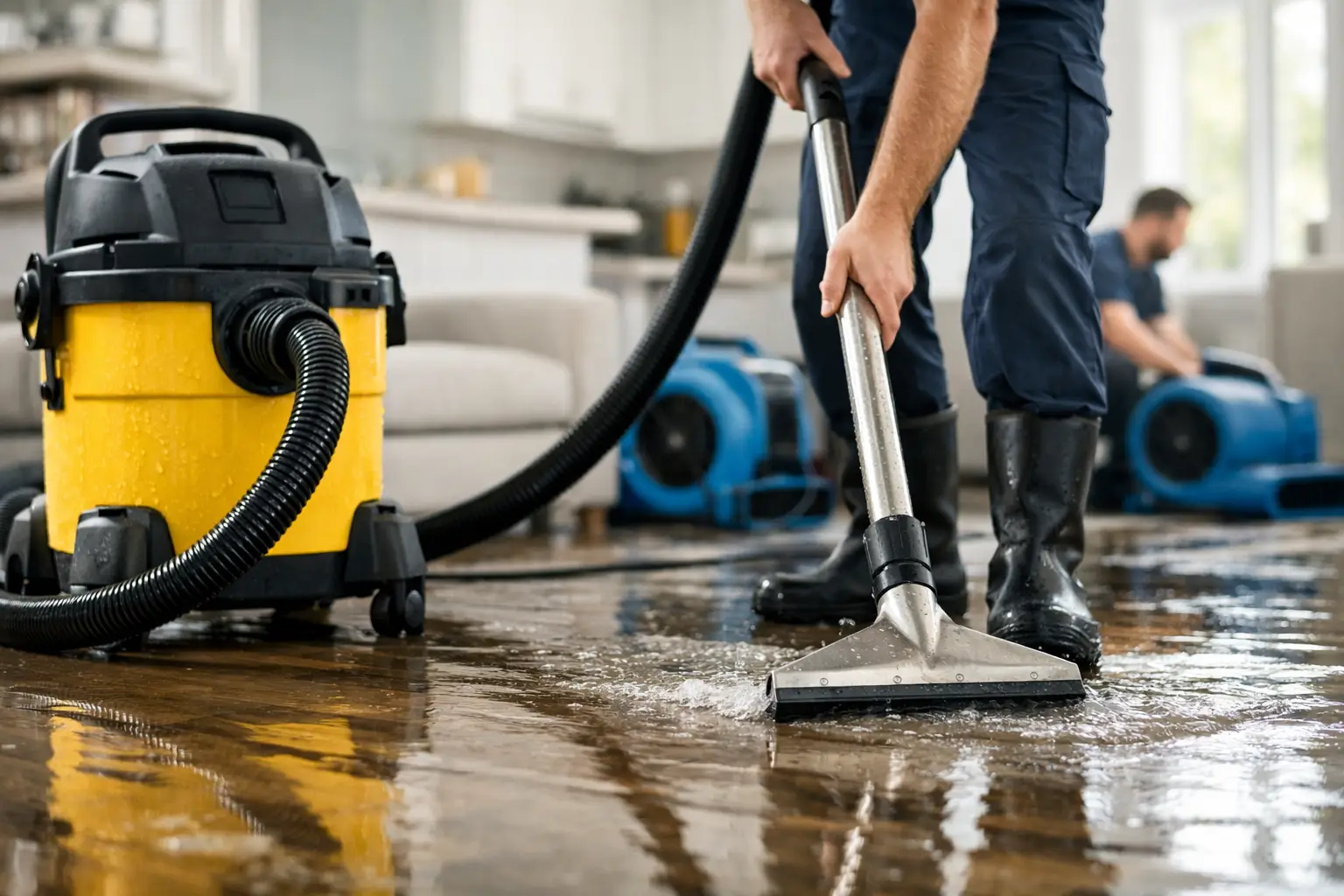 In-Home Emergency Water Removal Fast