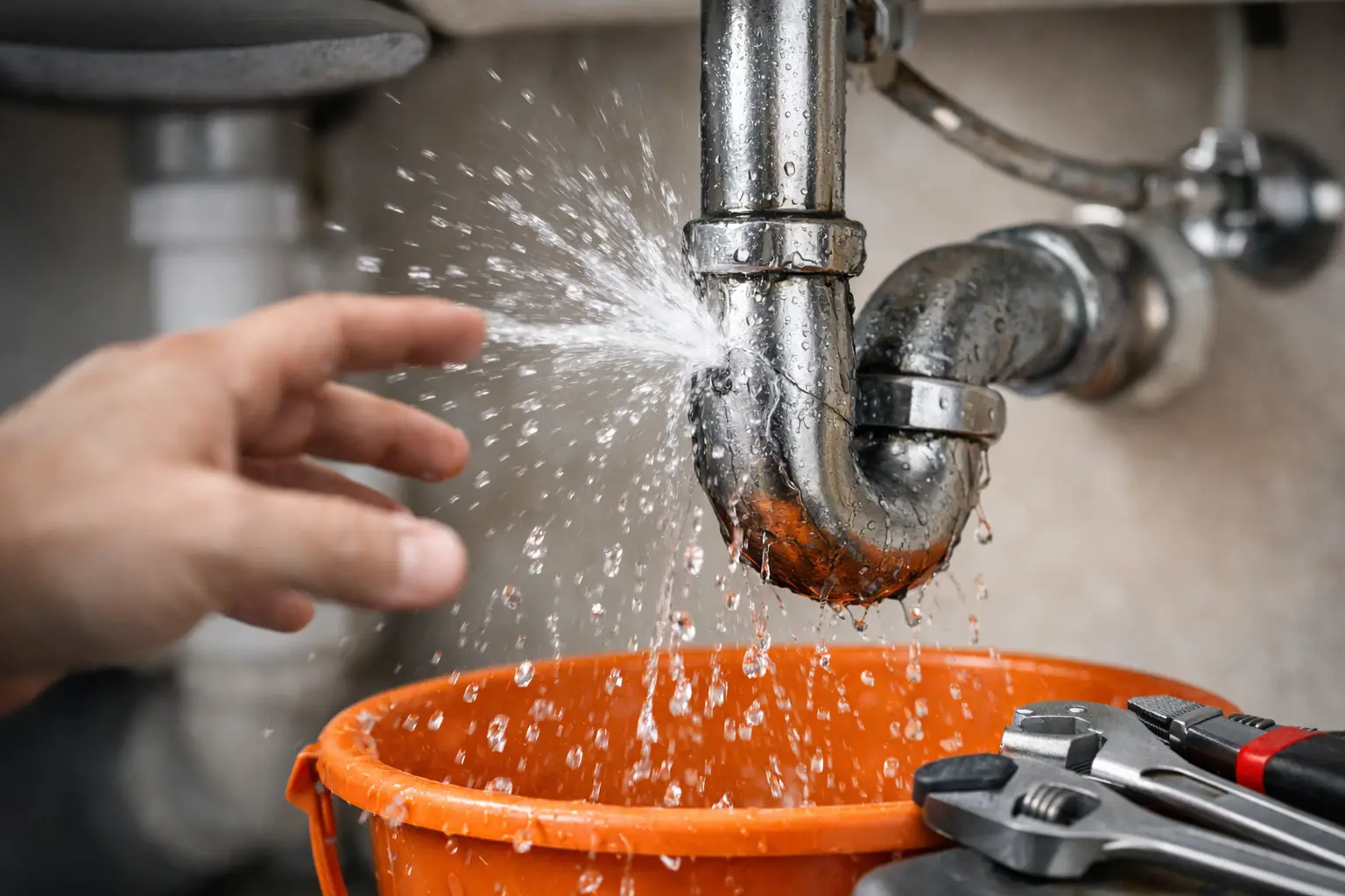 What to Do if Water Pipe Bursts Fast