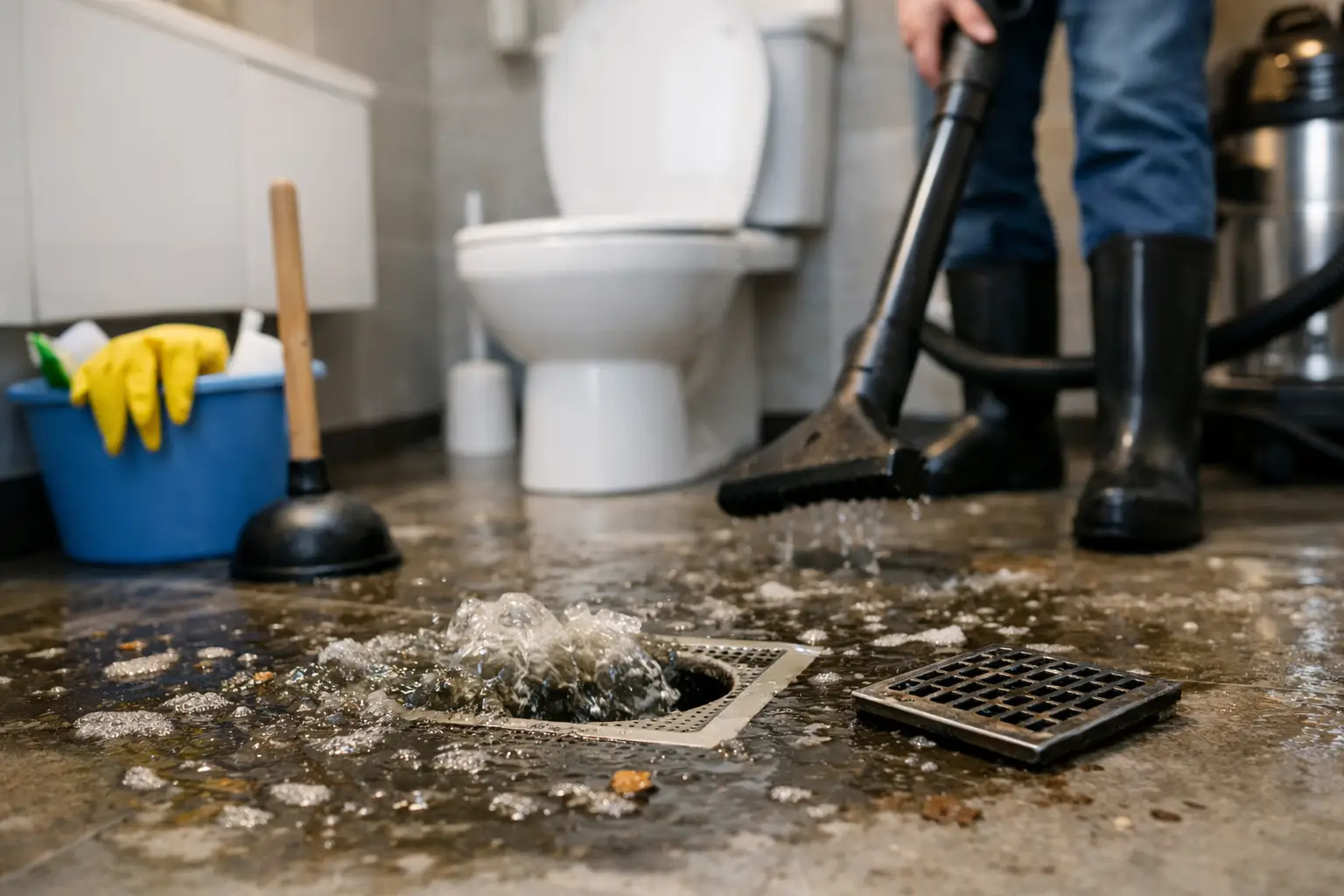 How to Handle Sewage Backup at Home